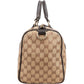 Gucci Monogram GG gecoate Canvas Boston handtas