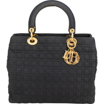 Christian Dior Nylon Medium Lady Dior Handtasche