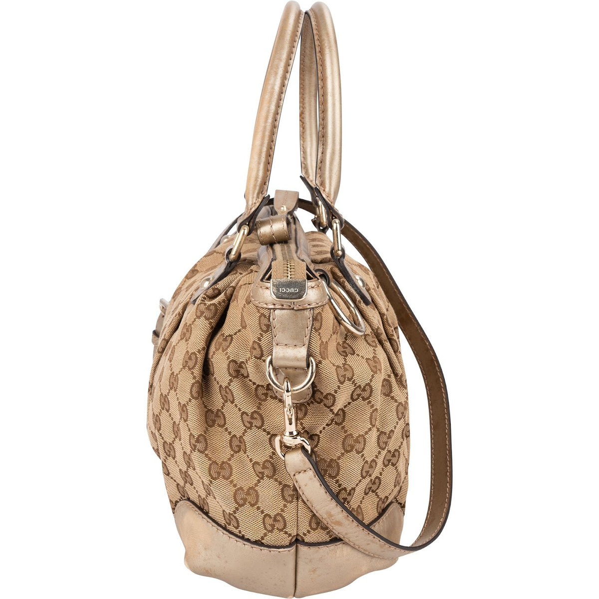 Gucci Monogram GG Canvas Sukey Satchel Handtasche, Bild 3 von 11