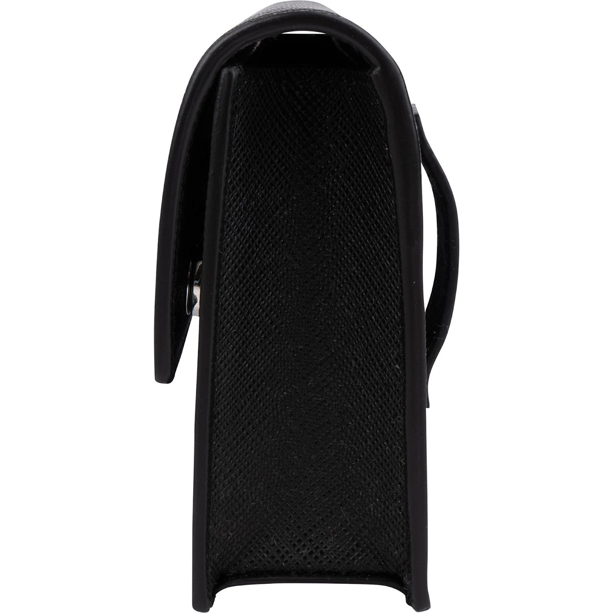 Prada Belt Bag aus schwarzem Saffiano-Leder – Ansicht 3
