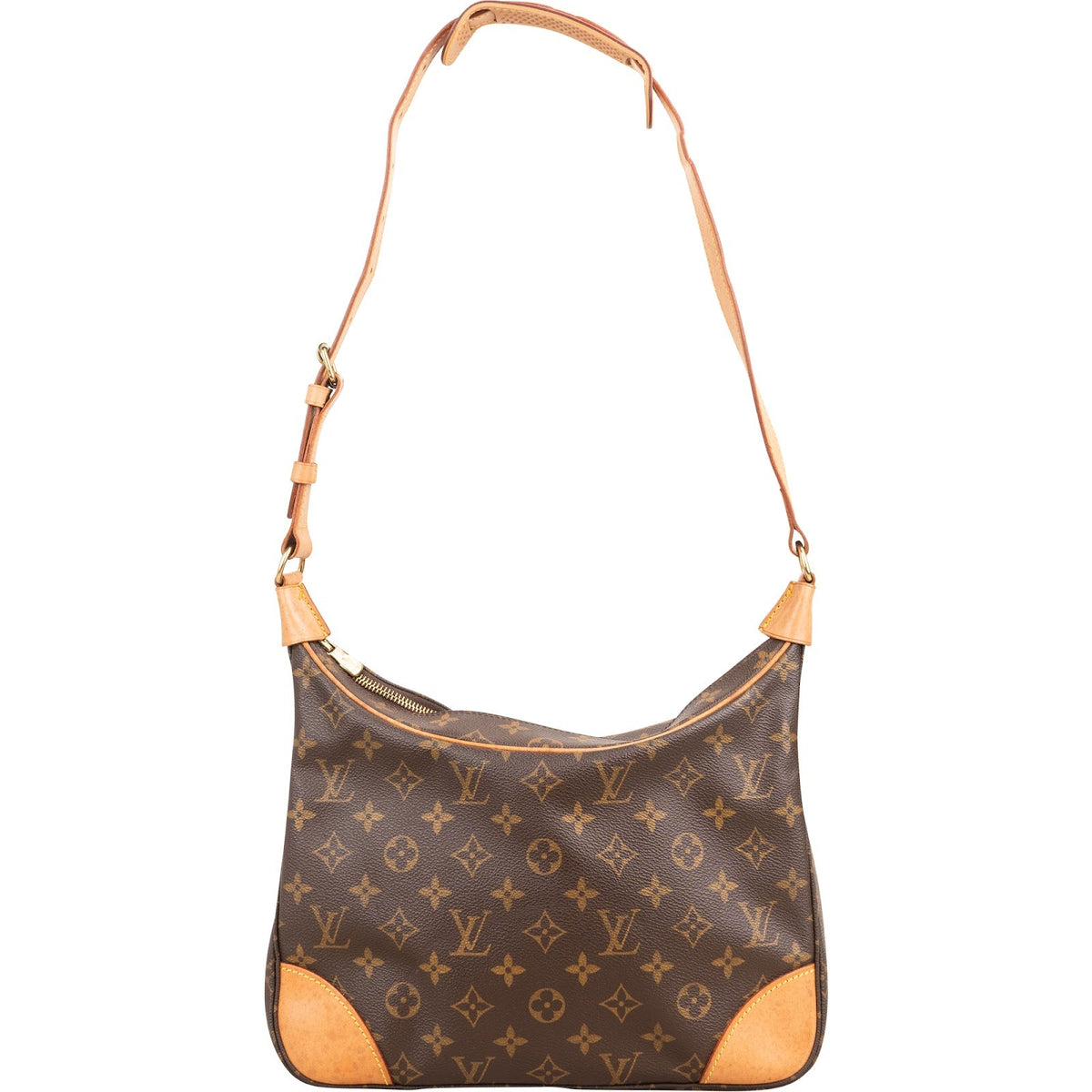 Borsa a spalla Louis Vuitton Boulogne in tela Monogram