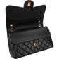Chanel Caviar Leder Jumbo Double Flap Schultertasche, Bild 12 von 15