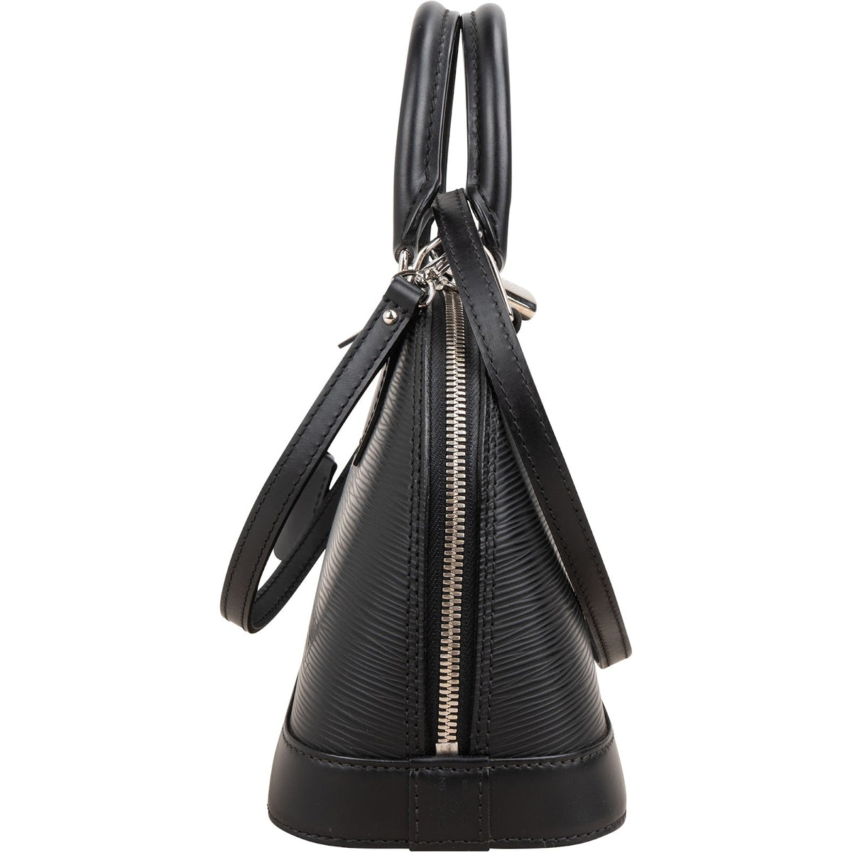 Louis Vuitton Alma BB handtas van zwart Epi-leer