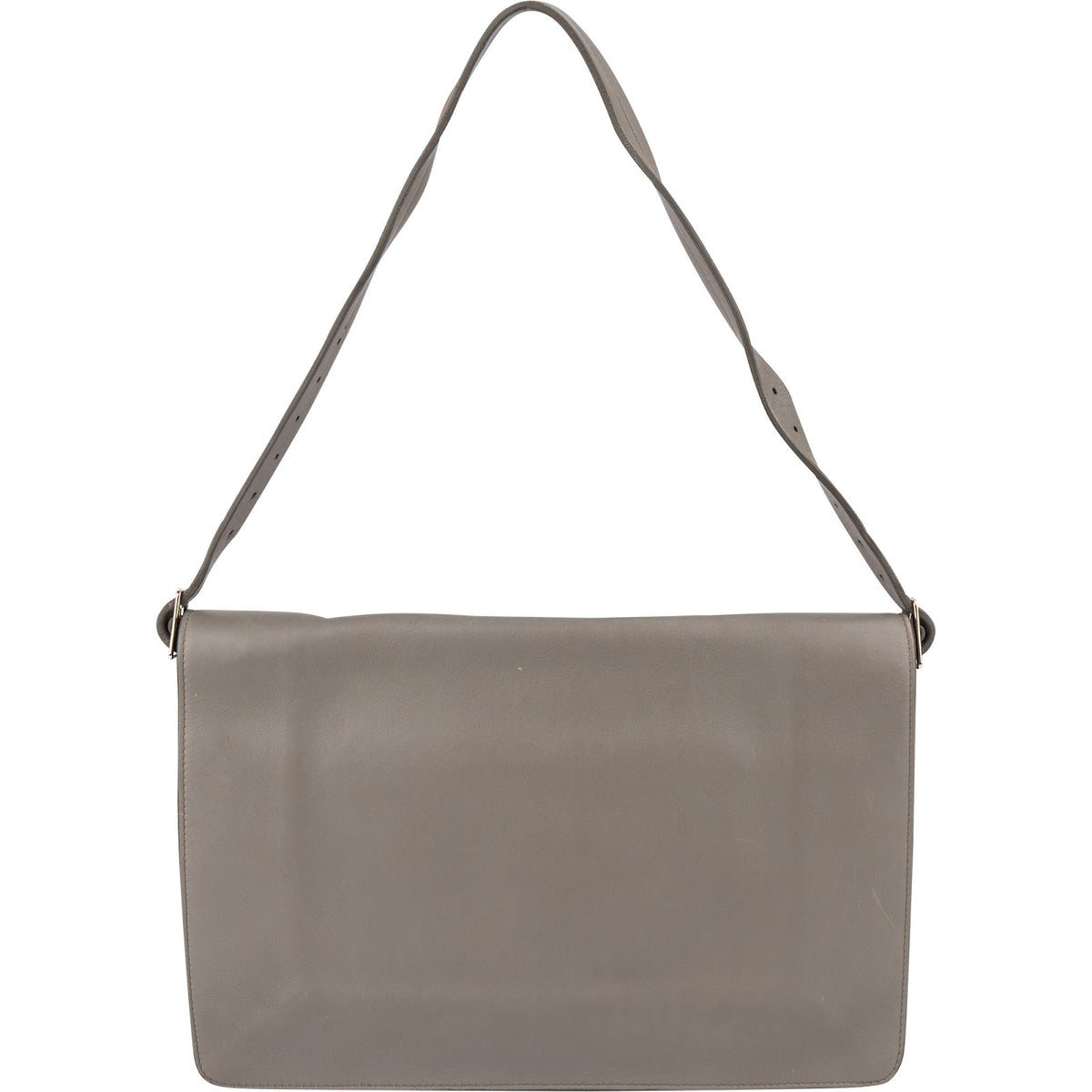 Céline Grau Kalbsleder Blade Schultertasche, Bild 5 von 13