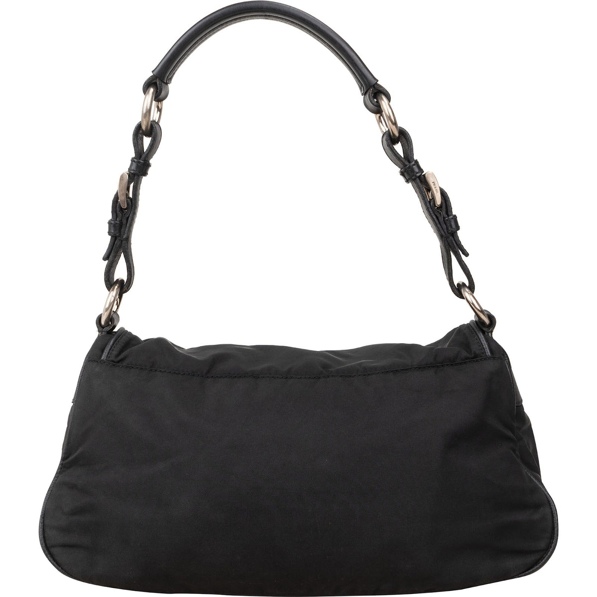 Prada Tessuto Nylon Triangle Flap Pocket Shoulder Bag
