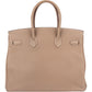 Hermès Taupe Togo Leder Birkin 35 Handtasche (2023), Bild 6 von 16