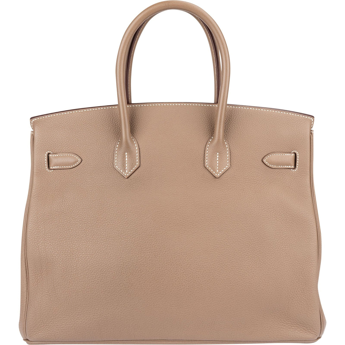 Hermès Taupe Togo Leder Birkin 35 Handtasche (2023), Bild 6 von 16