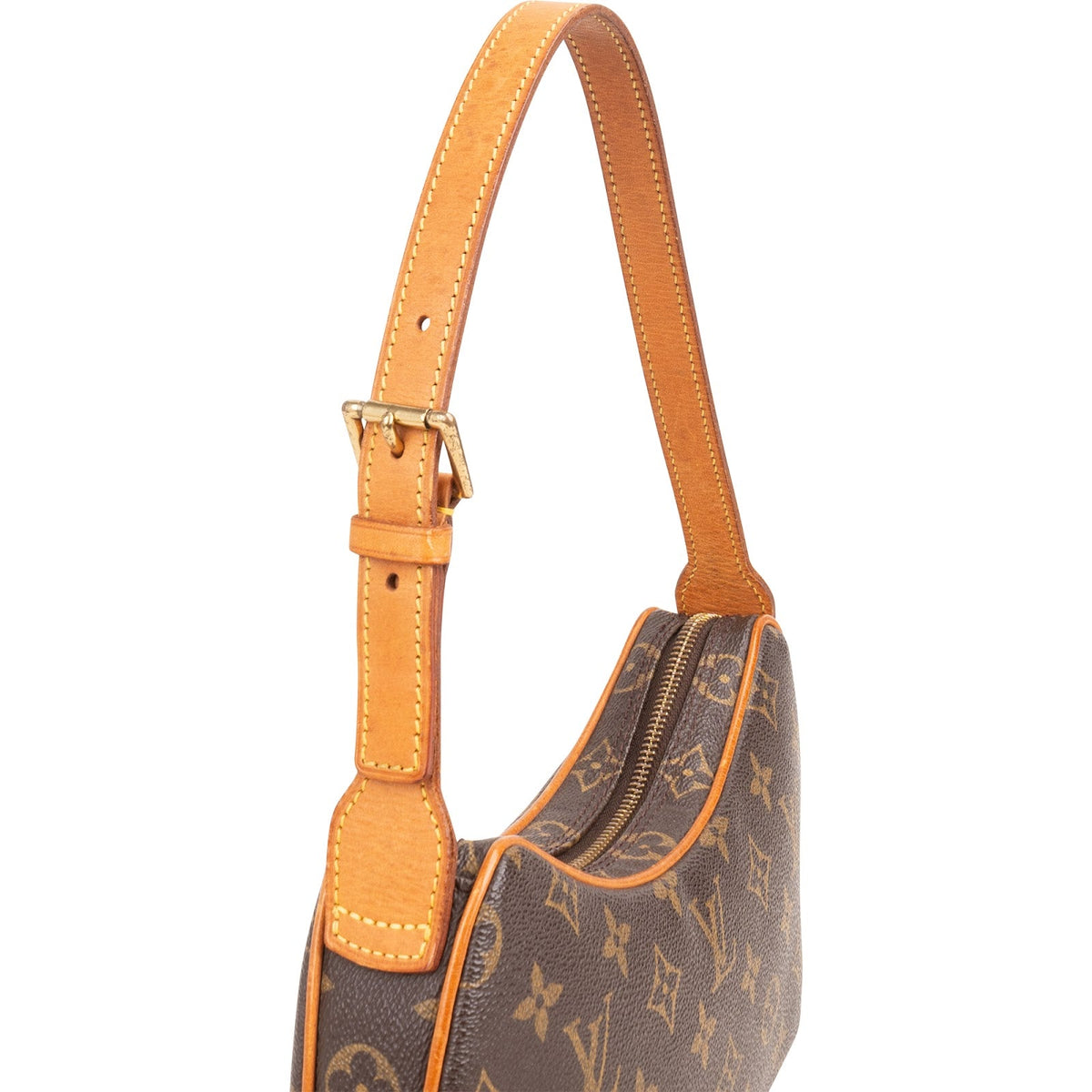 Bolso de hombro Louis Vuitton Croissant PM en lona Monogram