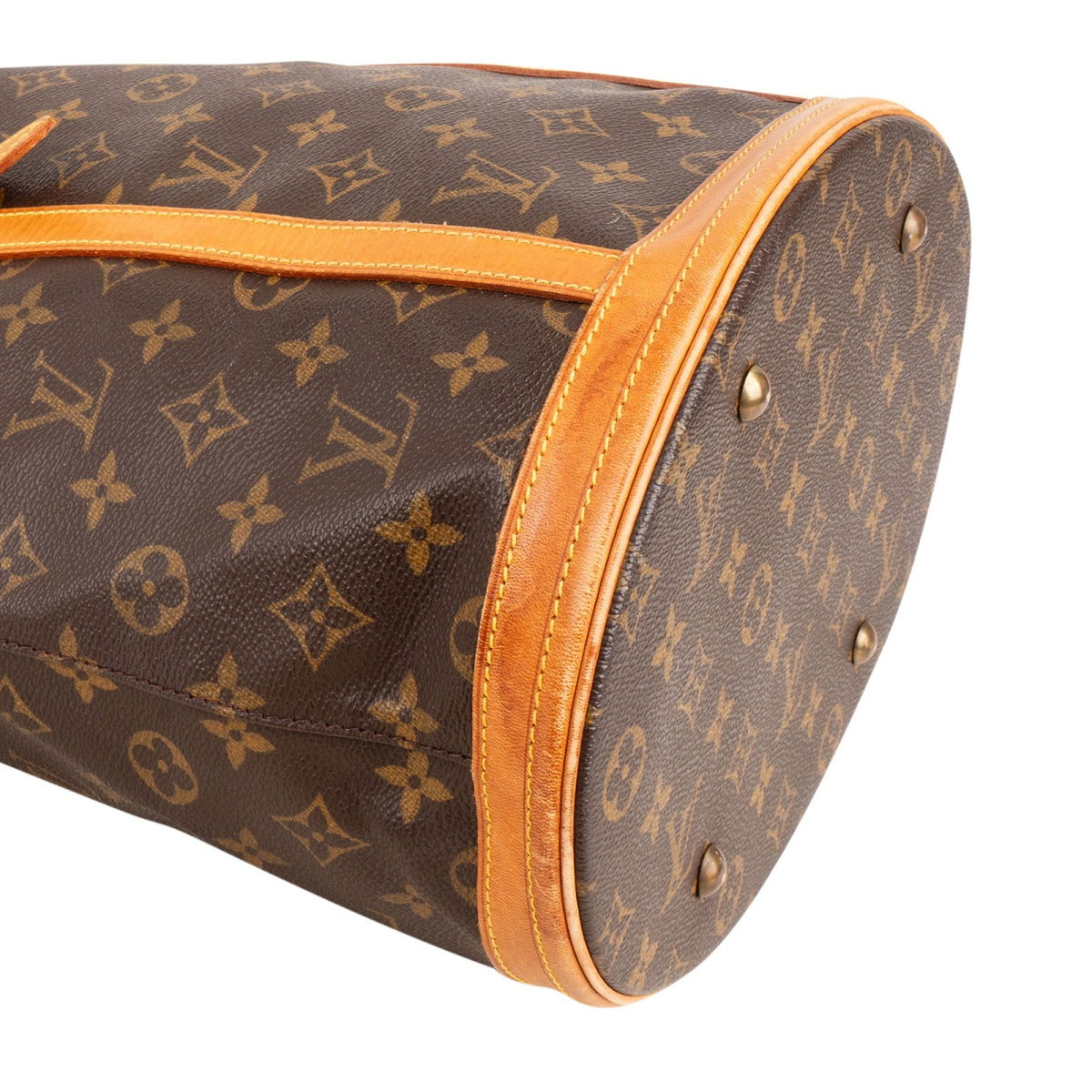 Bolso de hombro Louis Vuitton Monogram Canvas Bucket GM