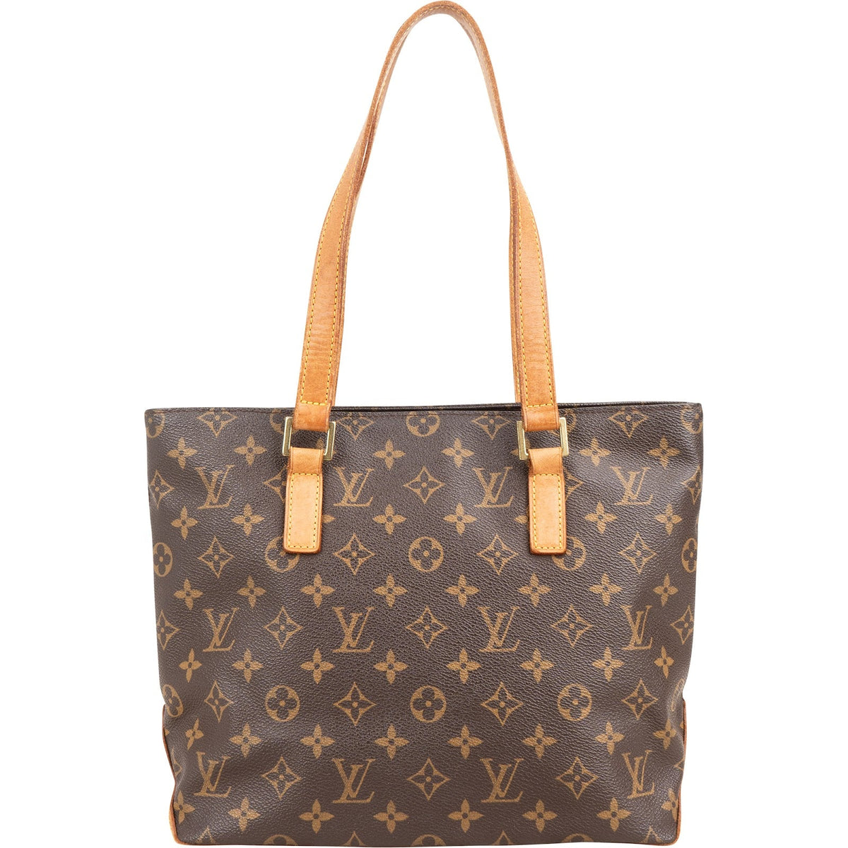 Louis Vuitton Cabas Piano aus Monogram Canvas – Vorderansicht