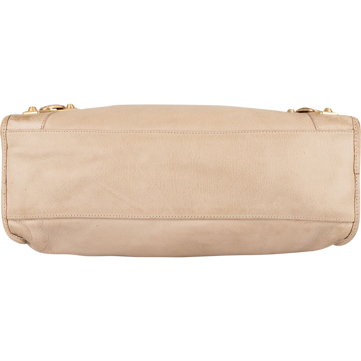 Balenciaga Beige Leder City Handtasche, Bild 8 von 12