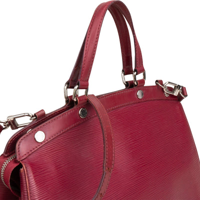 Bolso de mano Brea MM de Louis Vuitton en piel Epi rosa