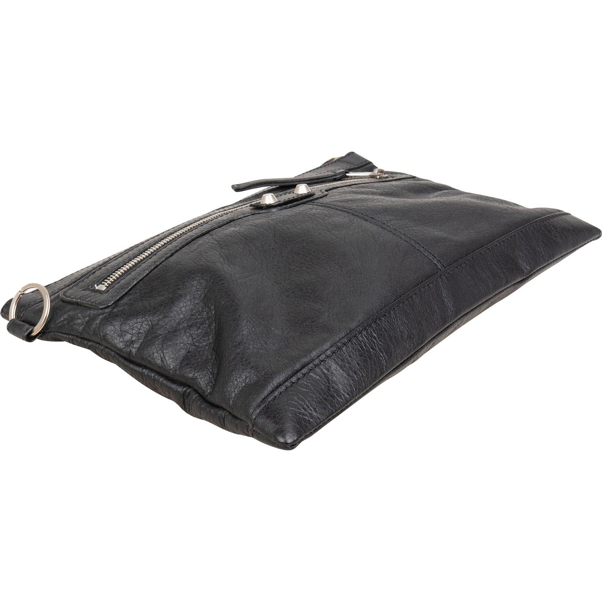 Balenciaga zwarte Arena leren City pochette clutch