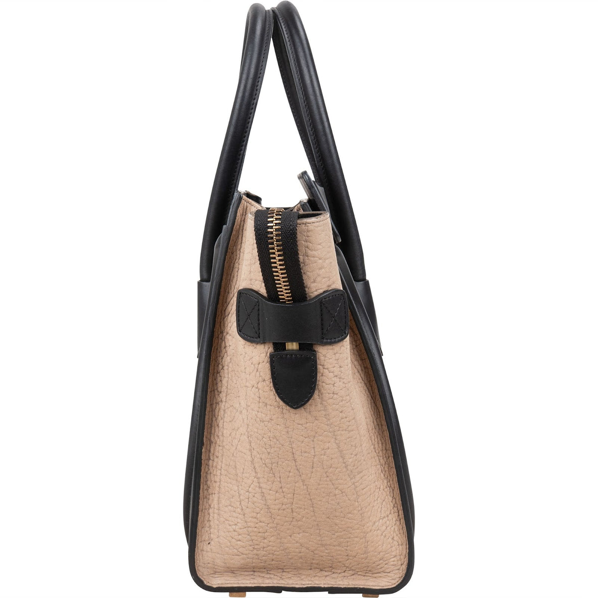 Céline Luggage Tricolor aus genarbtem Leder – Ansicht 6