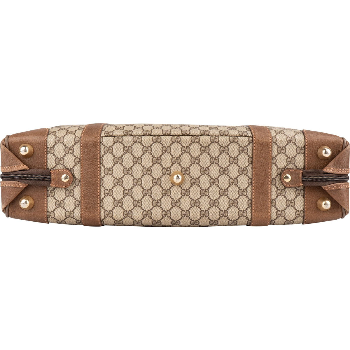 Gucci GG Supreme Vintage Zip Around 55 Reisetasche, Bild 6 von 11