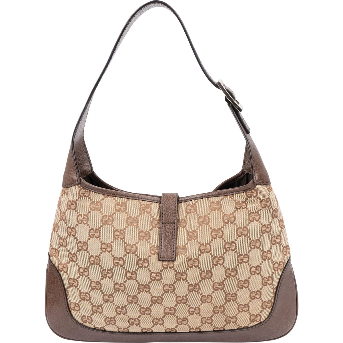 Gucci Monogram GG Canvas Jackie O Web schoudertas New Model