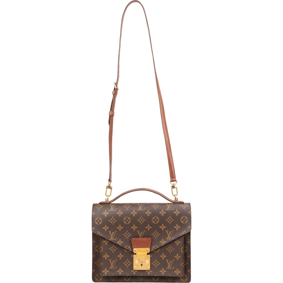 Louis Vuitton Monogram Canvas Monceau Handtasche, Bild 9 von 13
