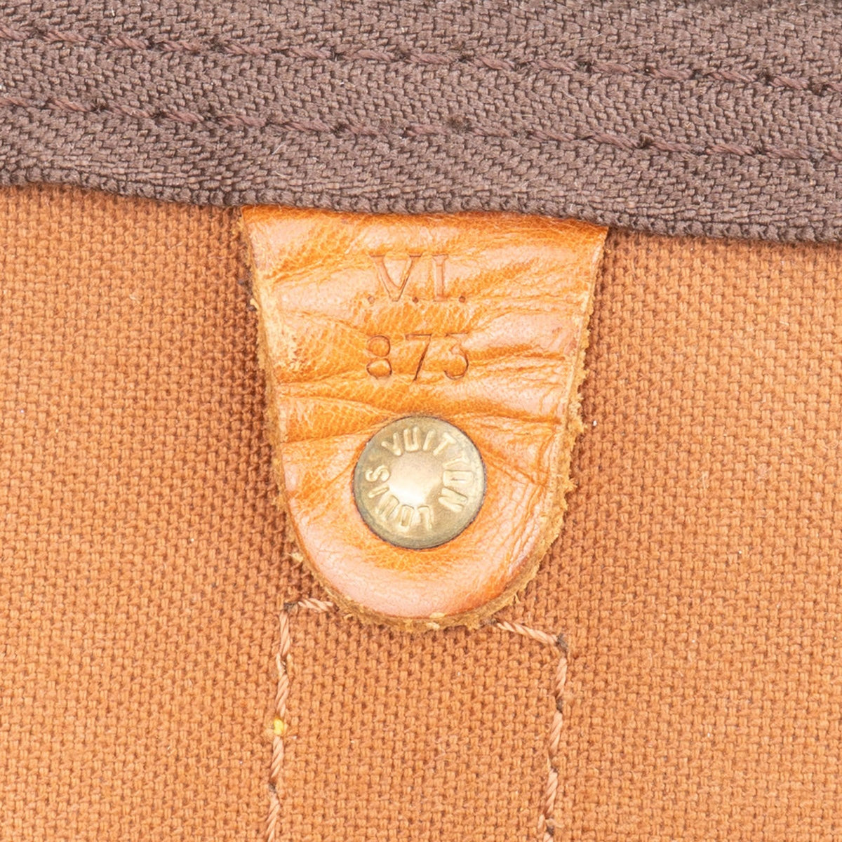 Louis Vuitton Canvas Keepall 60 Bandoulière Reisetasche, Bild 9 von 9
