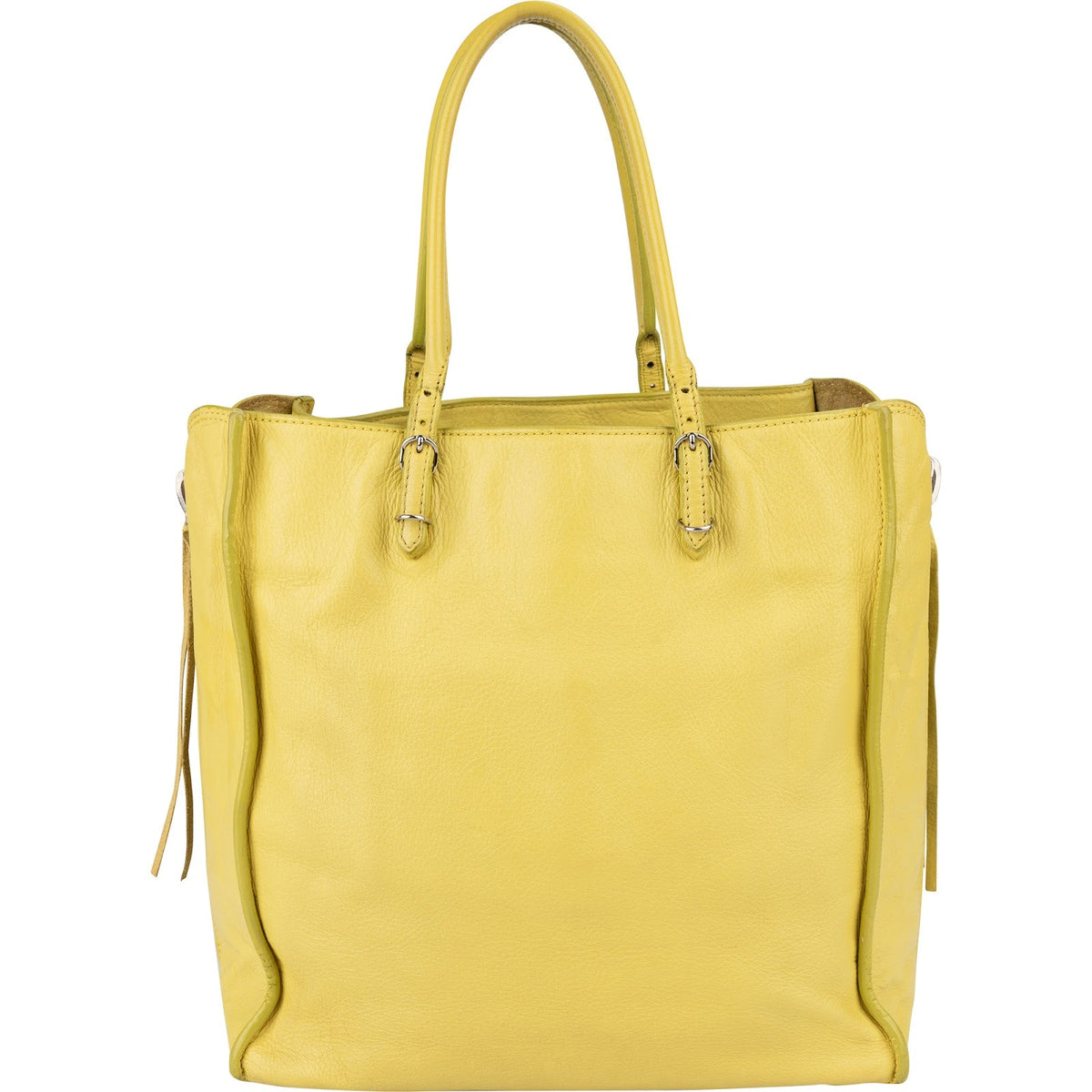 Balenciaga Leder Paper Look Side Zip Tote, Bild 4 von 10