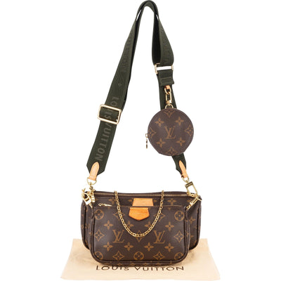 Louis Vuitton Canvas Monogram Multi Pochette Accessoires Crossbody Bag
