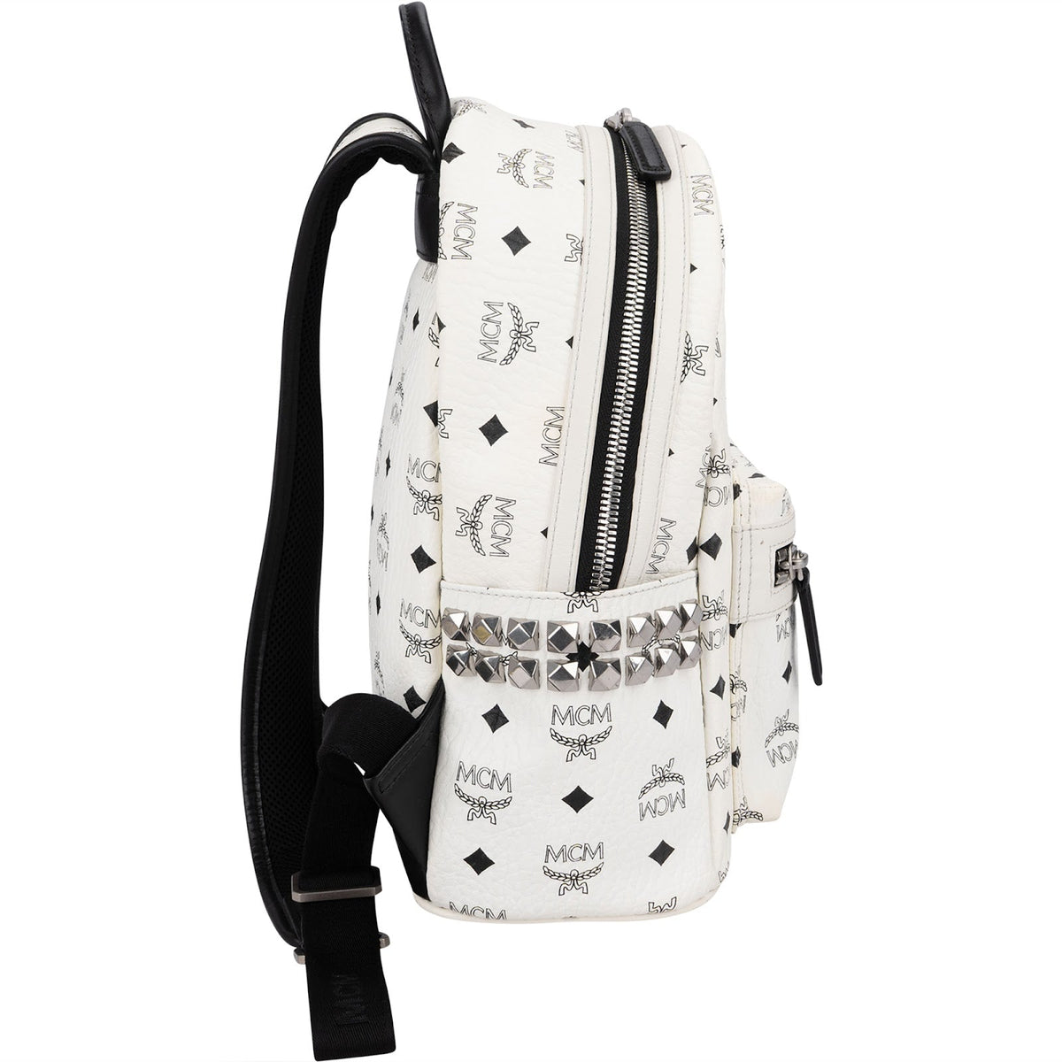 MCM Monogram Visetos Stark Side Studs Mini Rucksack, Bild 2 von 8