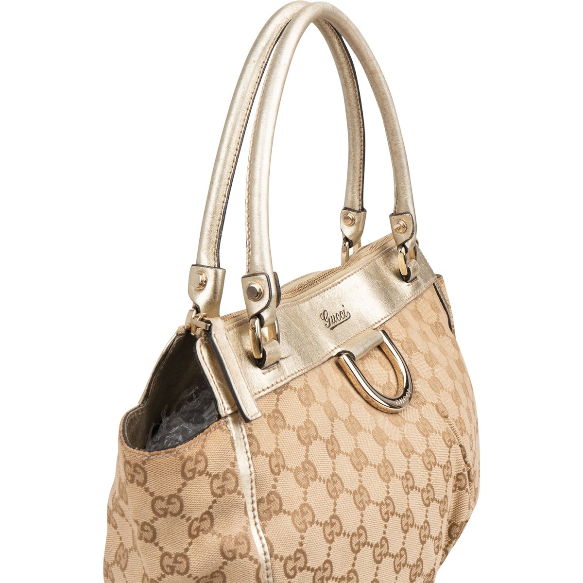 Gucci Monogram GG Canvas Abbey D-Ring Schultertasche, Bild 2 von 10