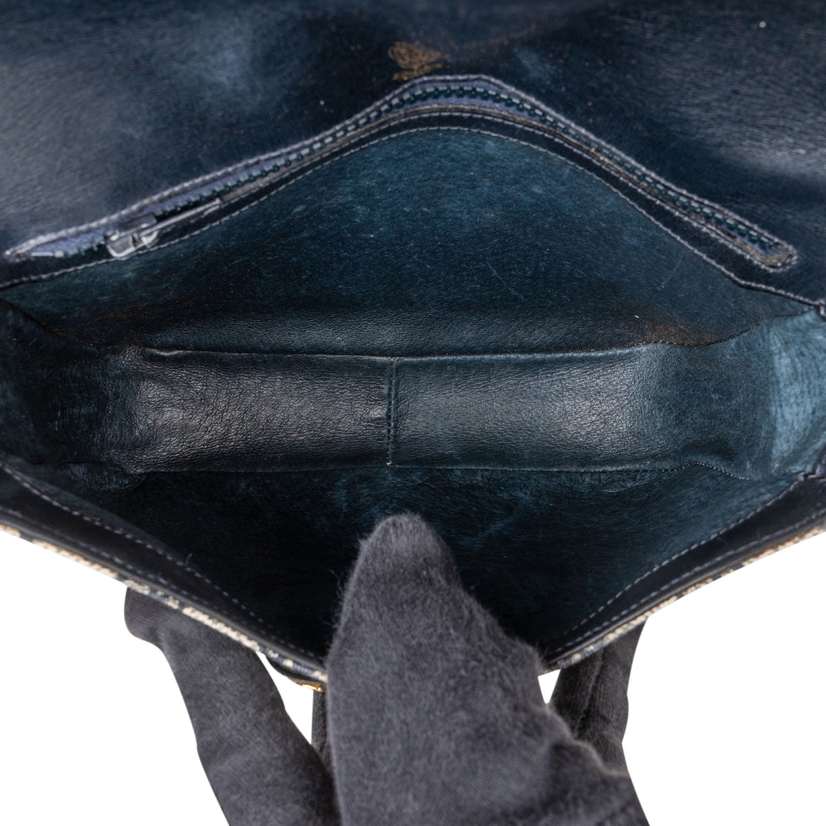 Gucci Monogram GG Supreme Horsebit Umhängetasche, Bild 8 von 10