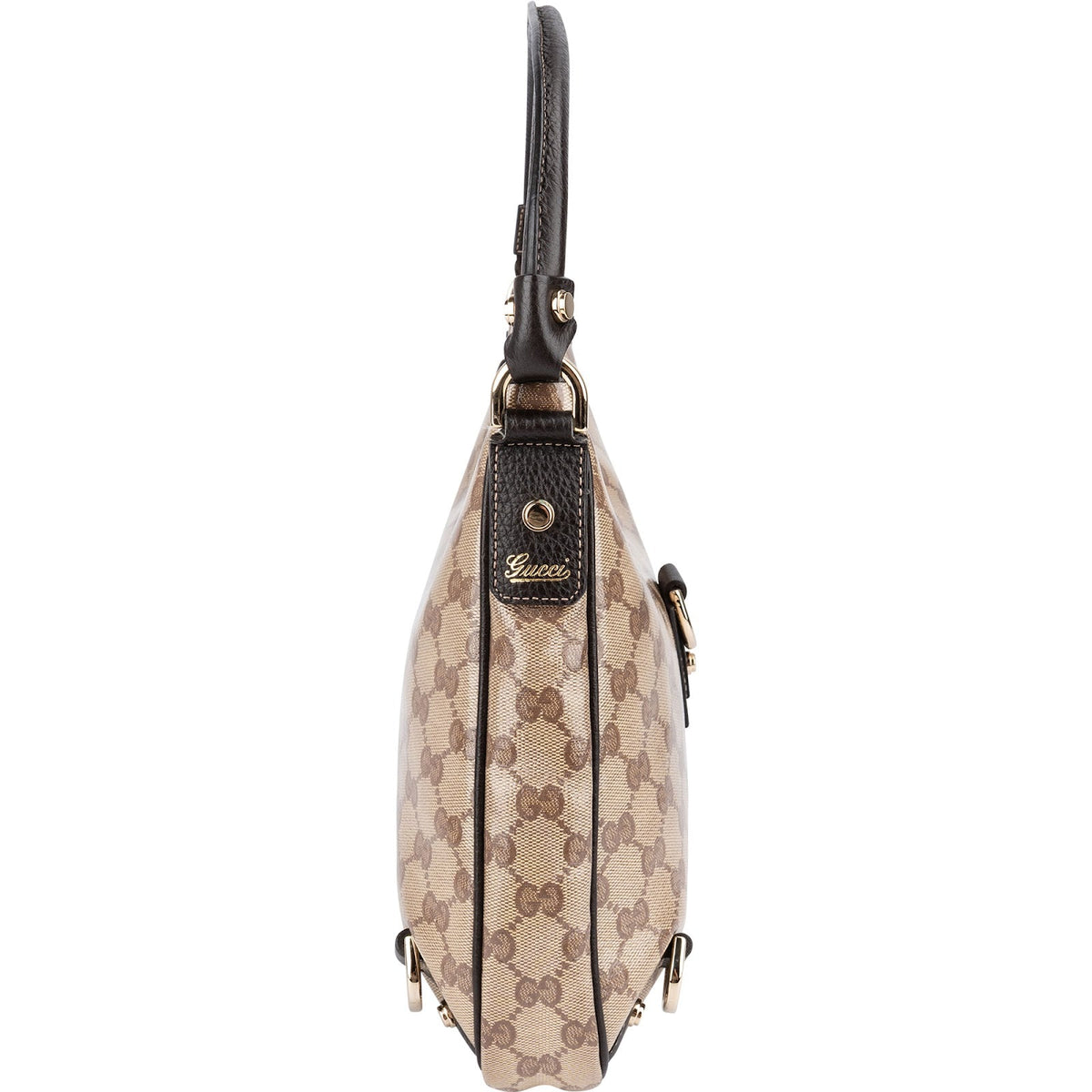 Bolso de hombro Gucci Abbey D-Ring en lona recubierta GG Monogram