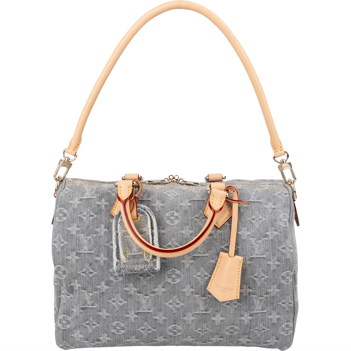 Louis Vuitton Denim Speedy 30 Bandoulière Handtasche, Bild 9 von 11