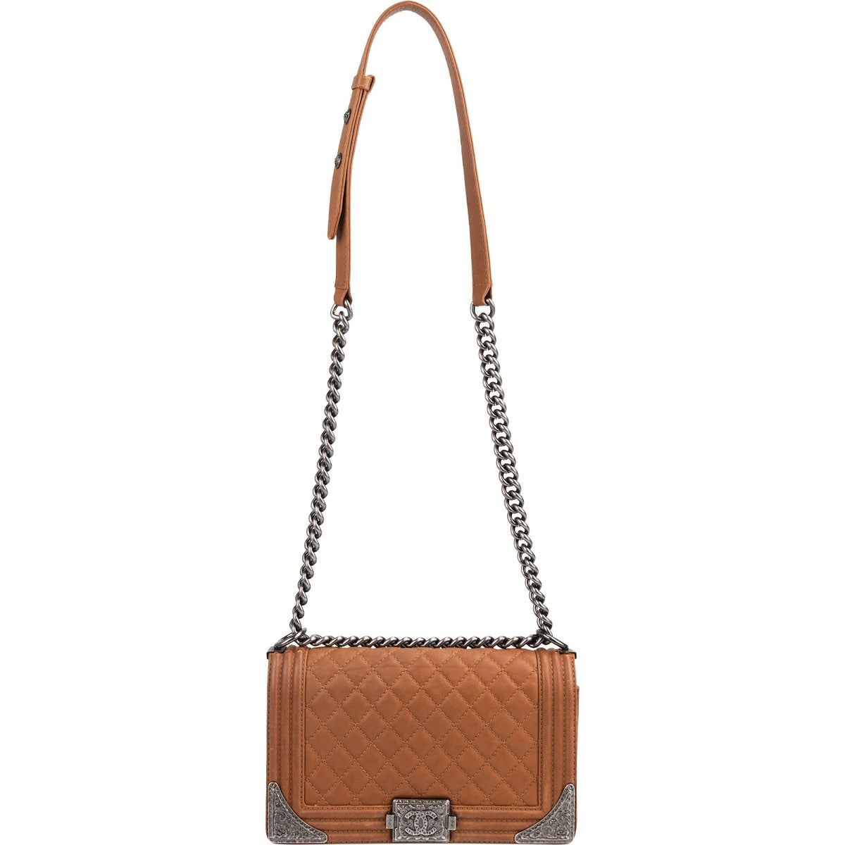 Chanel Boy Medium Métiers d’Art Dallas aus gestepptem Kalbsleder – Ansicht 11