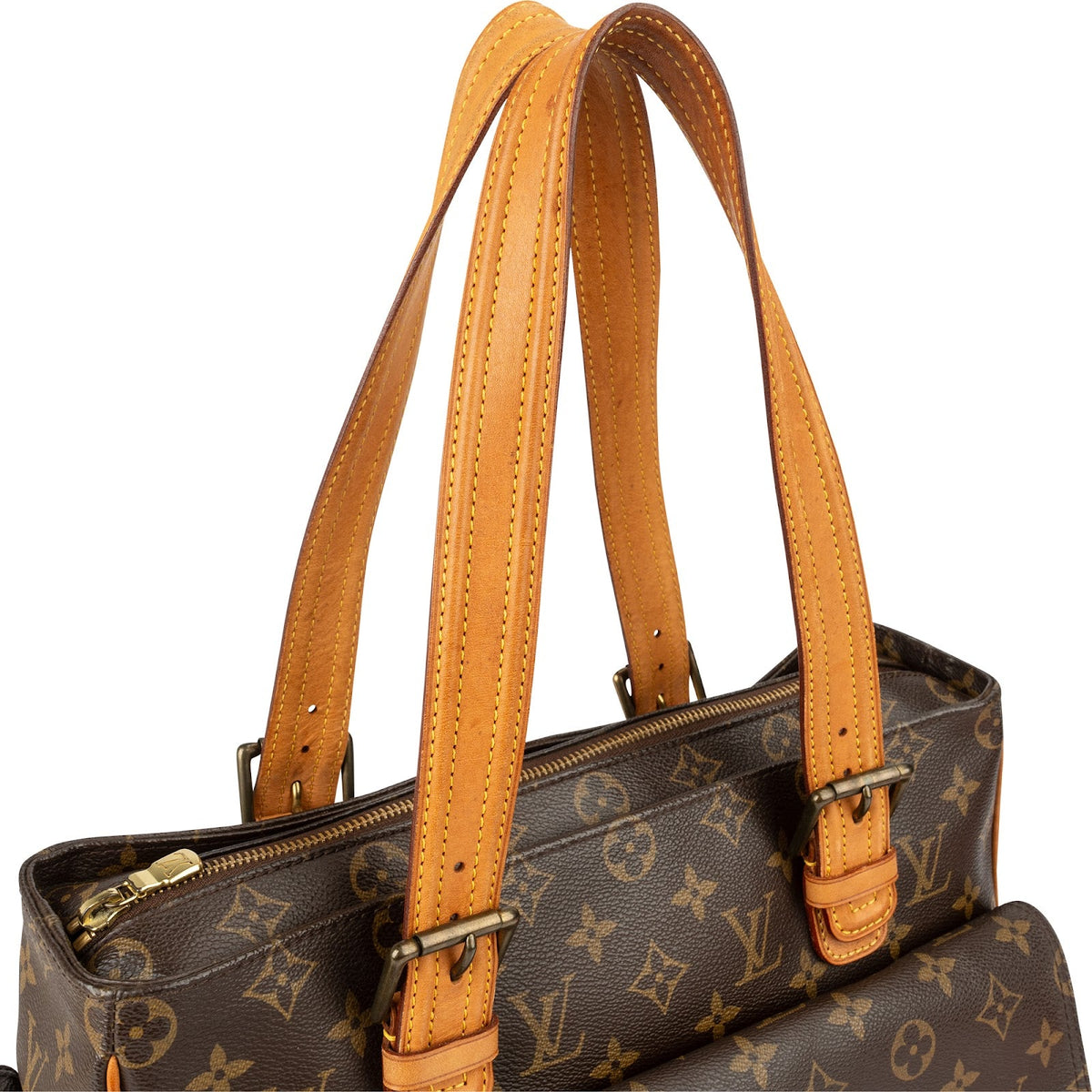 Borsa a spalla Louis Vuitton Viva Cité GM in tela Monogram M51162
