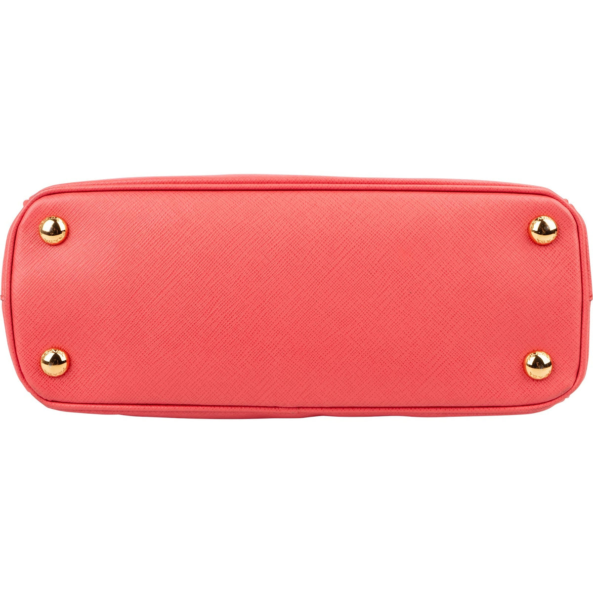 Bolso pequeño Galleria de Prada en piel Saffiano rosa