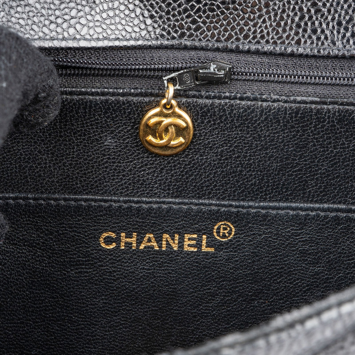 Chanel Caviar Leder 24K Henkeltasche, Bild 13 von 14