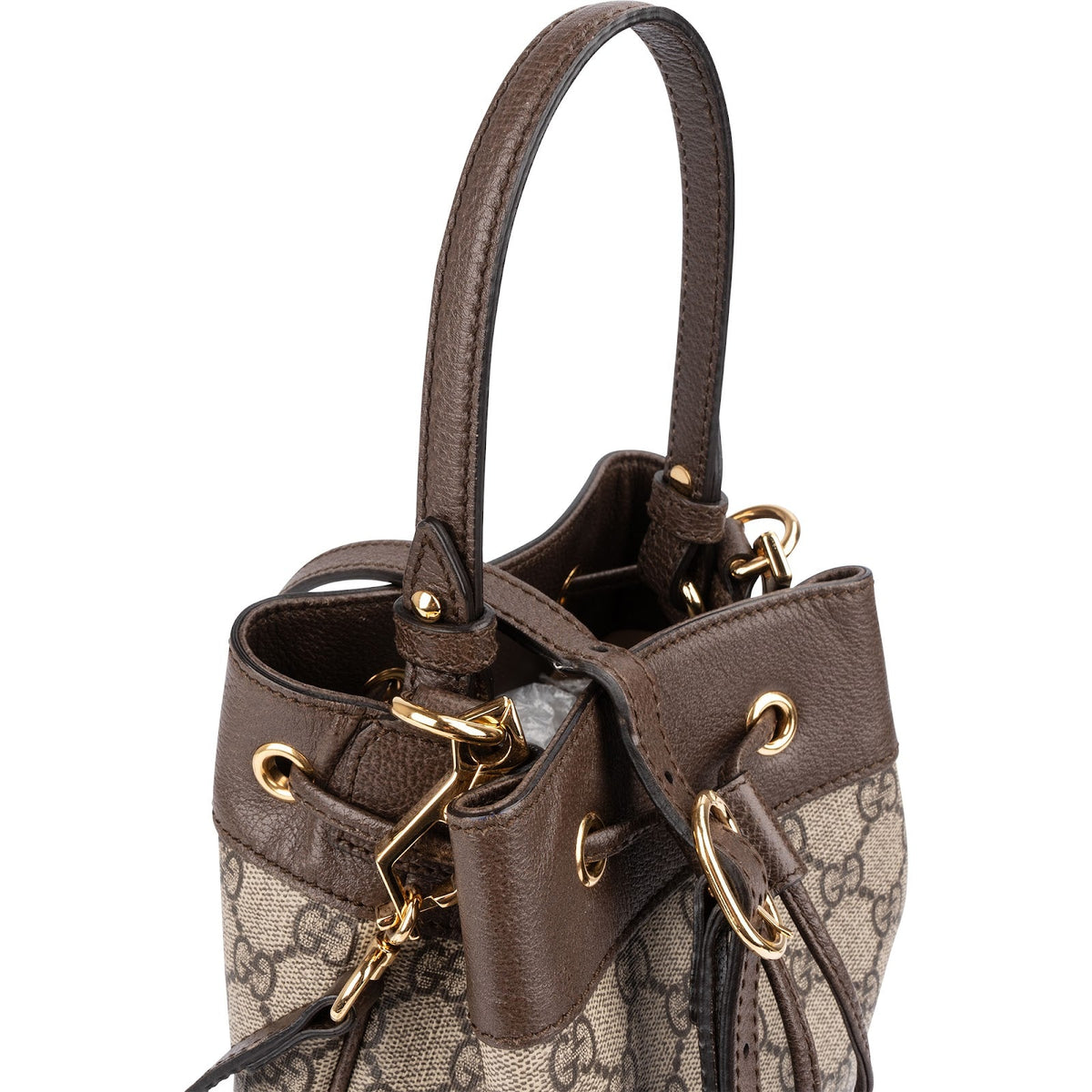 Sac bandoulière Gucci Ophidia Bucket en toile GG Supreme