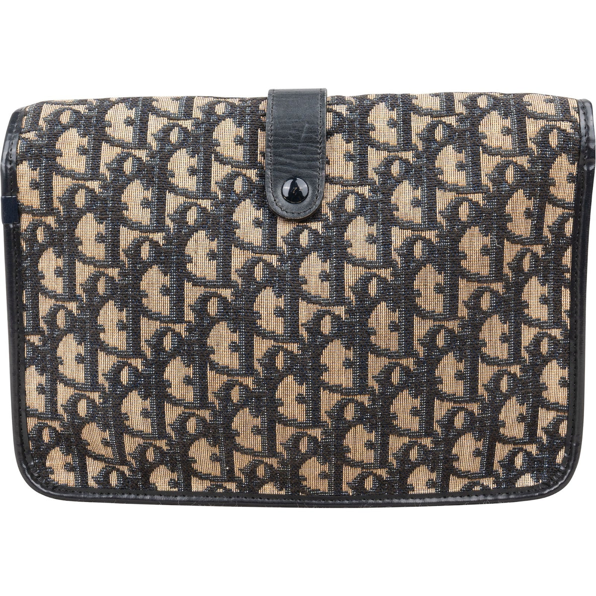 Dior Monogram Oblique Canvas Vintage Flap Umhängetasche, Bild 3 von 11