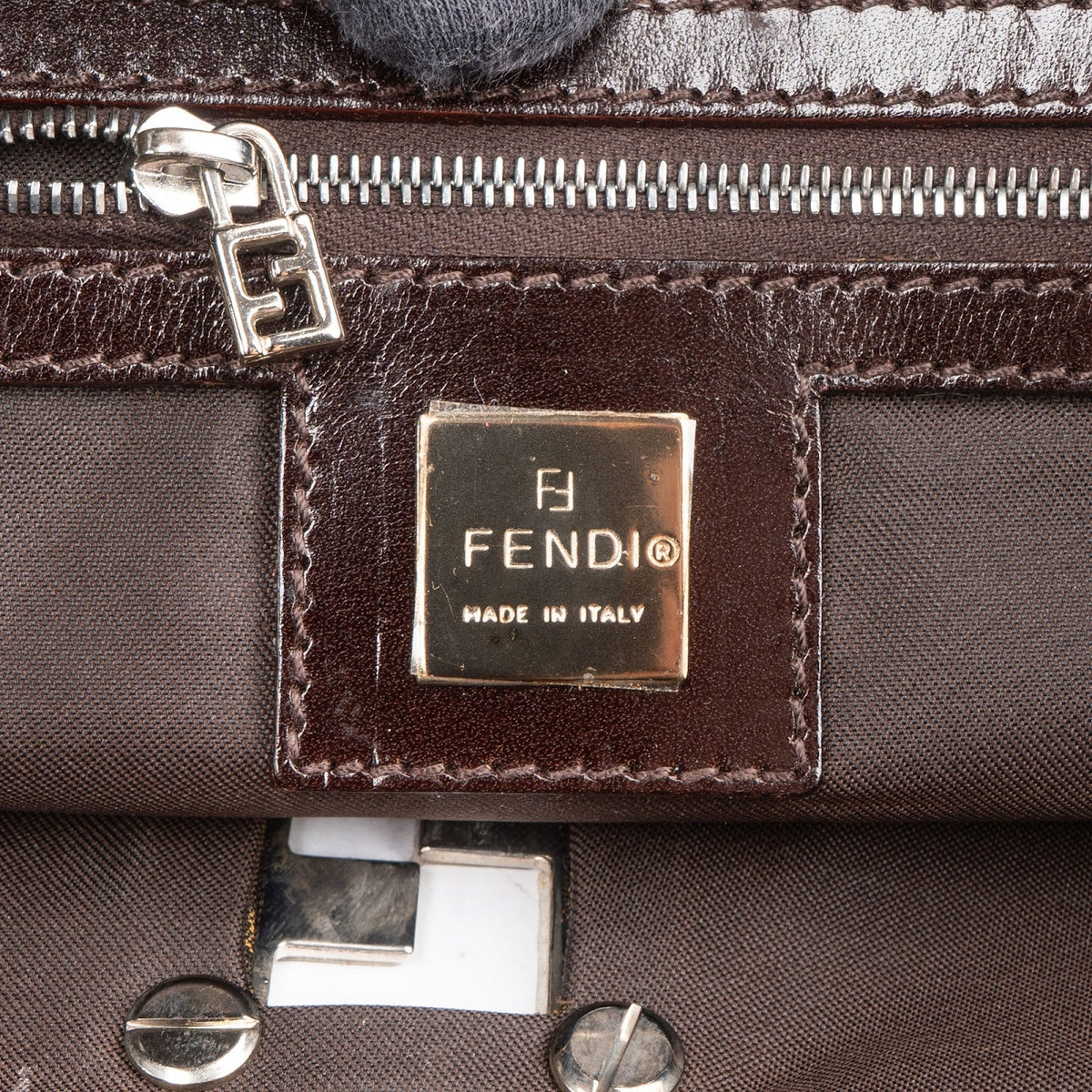 Fendi Monogram Zucca Canvas Tote, Bild 9 von 10