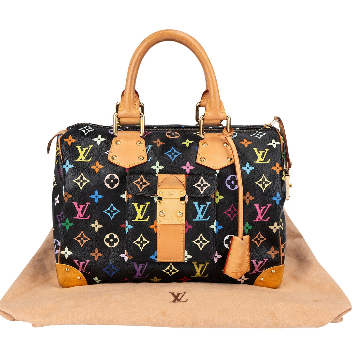 Louis Vuitton Murakami Mehrfarbig Speedy 30 Handtasche, Bild 2 von 10