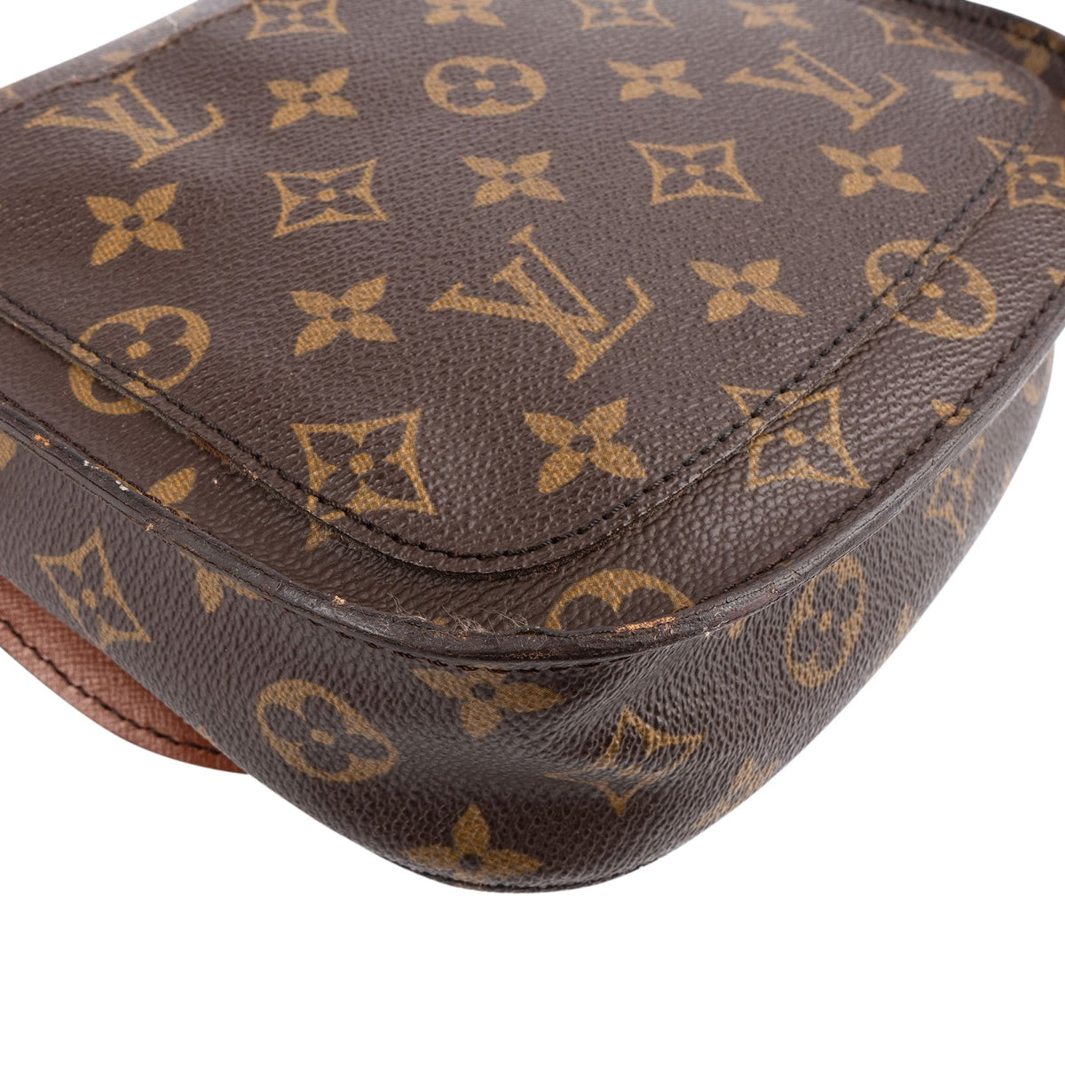 Sac bandoulière Louis Vuitton Saint Cloud MM en toile Monogram