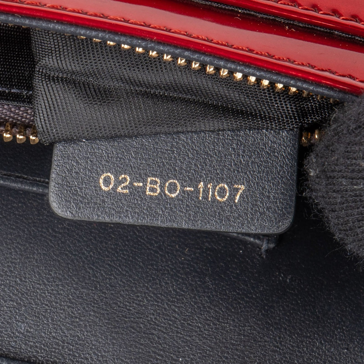 Dior Metallic Lackleder Diorama Umhängetasche, Bild 11 von 11