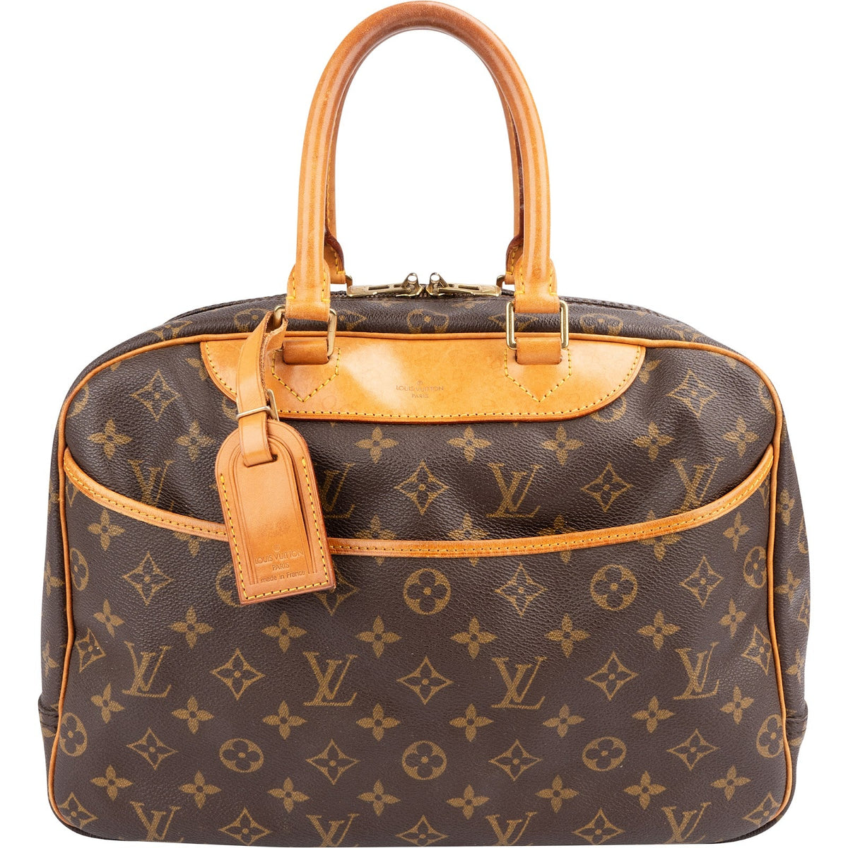 Louis Vuitton Deauville aus Monogram Canvas – Vorderansicht