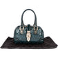 Gucci Monogram Lackleder Horsebit Boston Handtasche, Bild 2 von 11