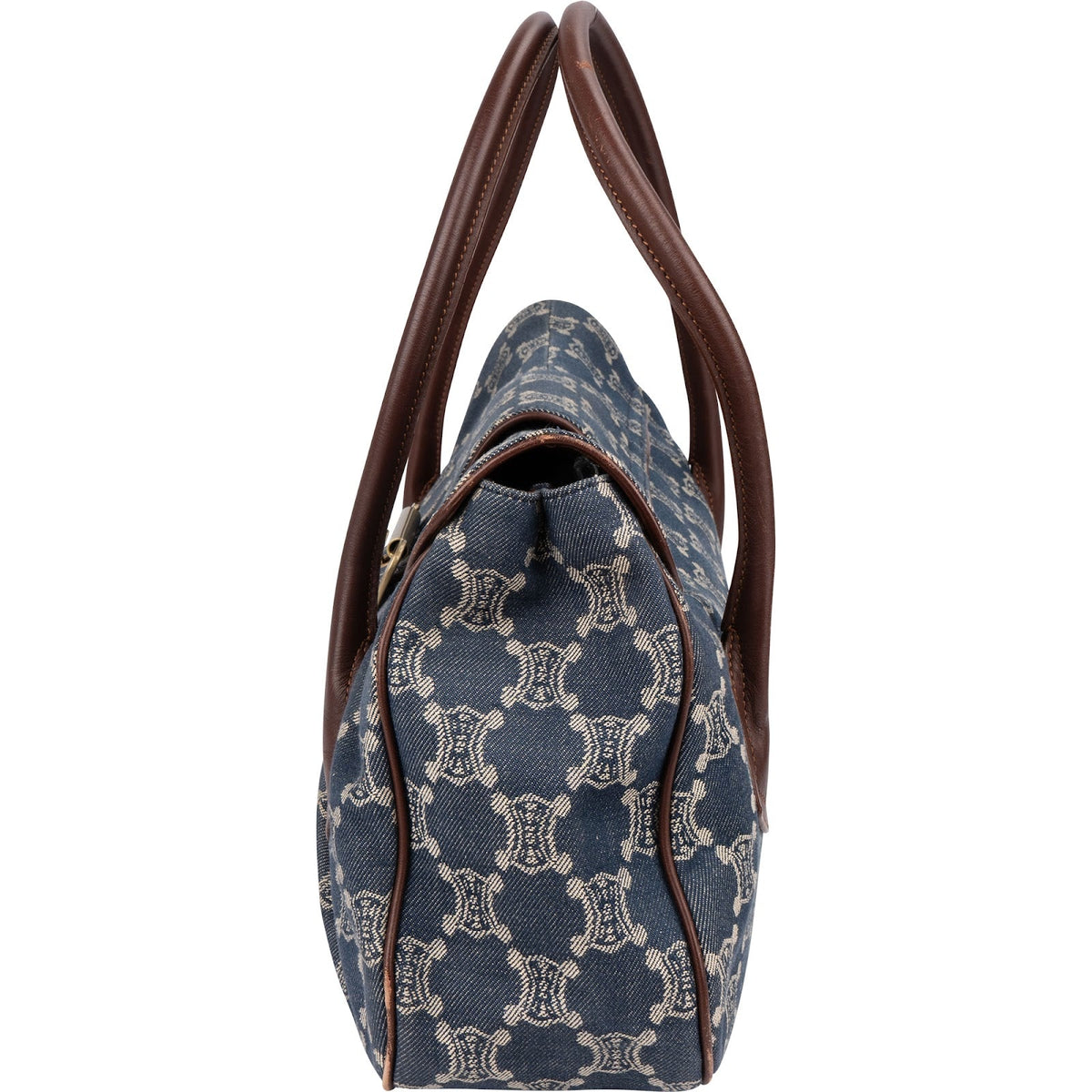 Celine Denim Macadam Monogram Buckle Handtasche, Bild 5 von 10