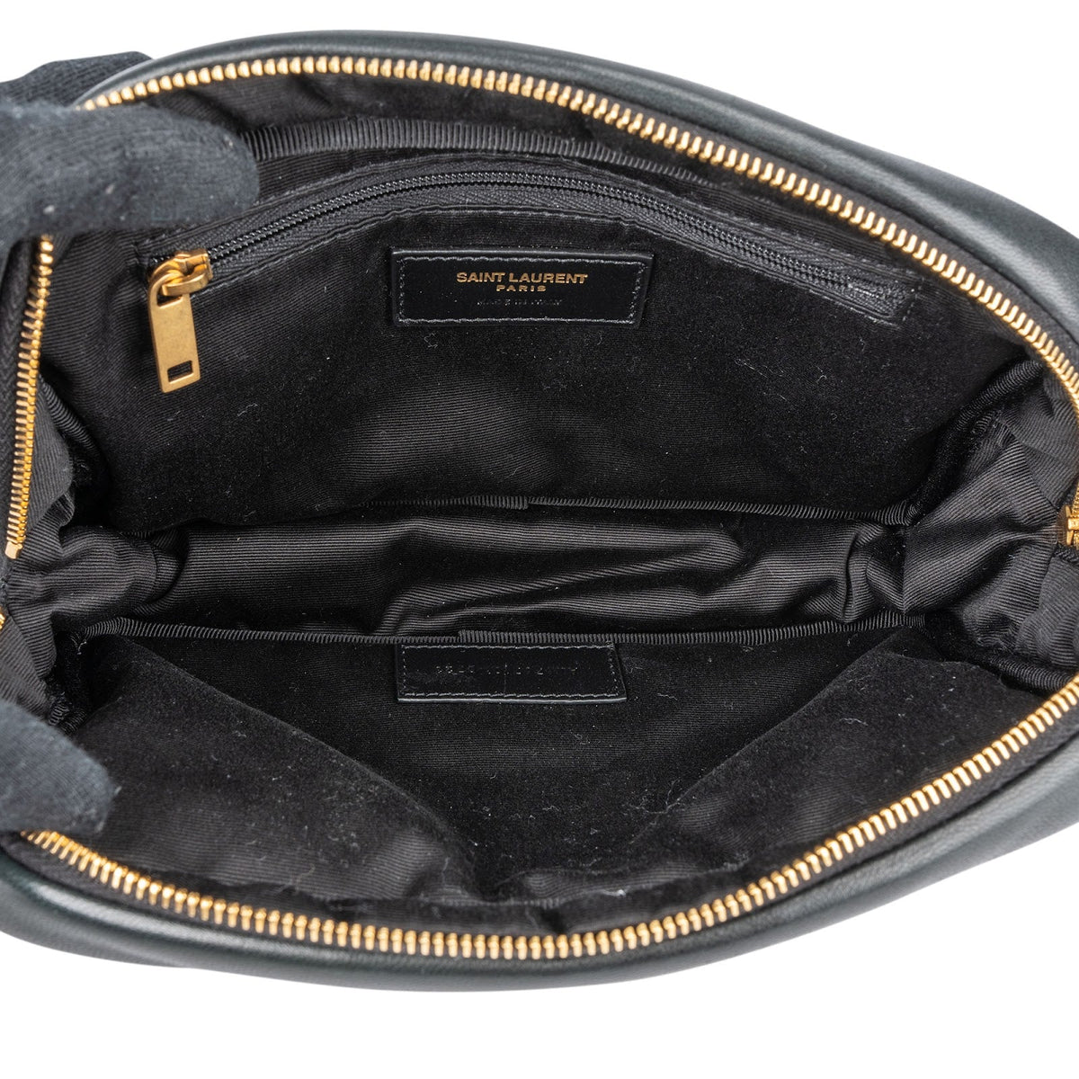 Bolso tipo sobre de piel de becerro suave Yves Saint Laurent