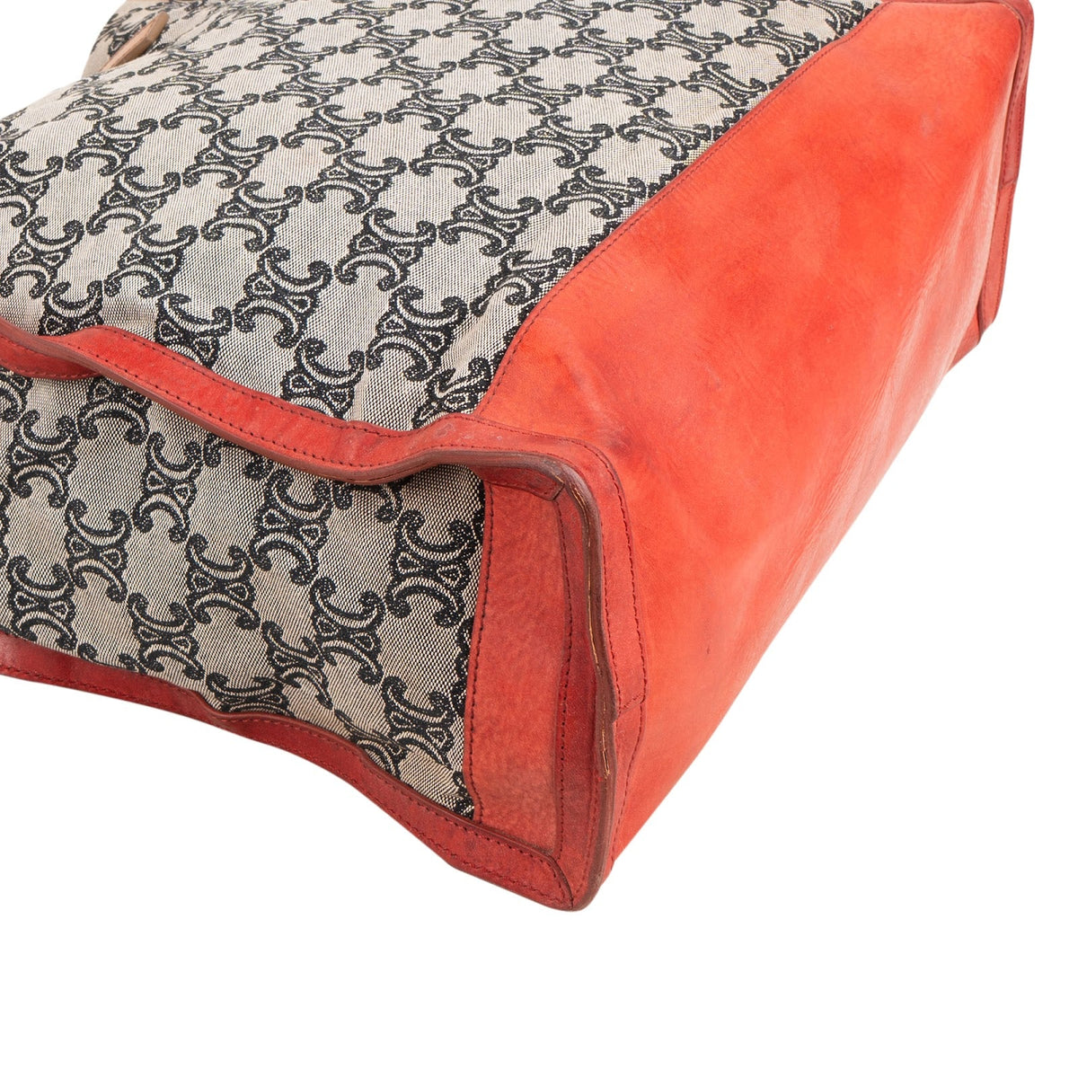 Celine Macadam Monogram Canvas Bicolor Leder Tote, Bild 7 von 11