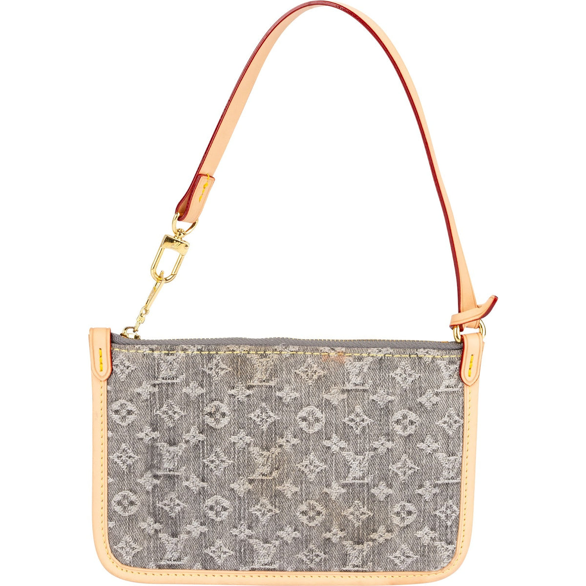 Louis Vuitton Denim Pochette Accessoires Handtasche, Bild 3 von 5