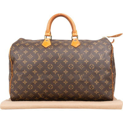 Bolso de mano Louis Vuitton Speedy 40 en lona Monogram