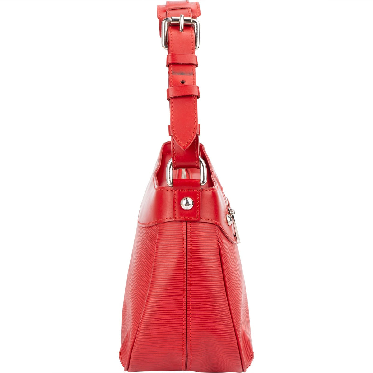 Sac à bandoulière Louis Vuitton Turenne PM en cuir Epi rouge