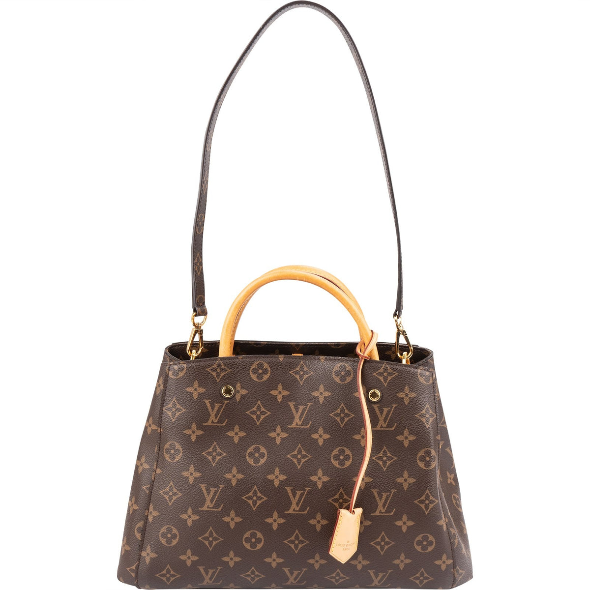Louis Vuitton Monogram Canvas Montaigne MM crossbody tas