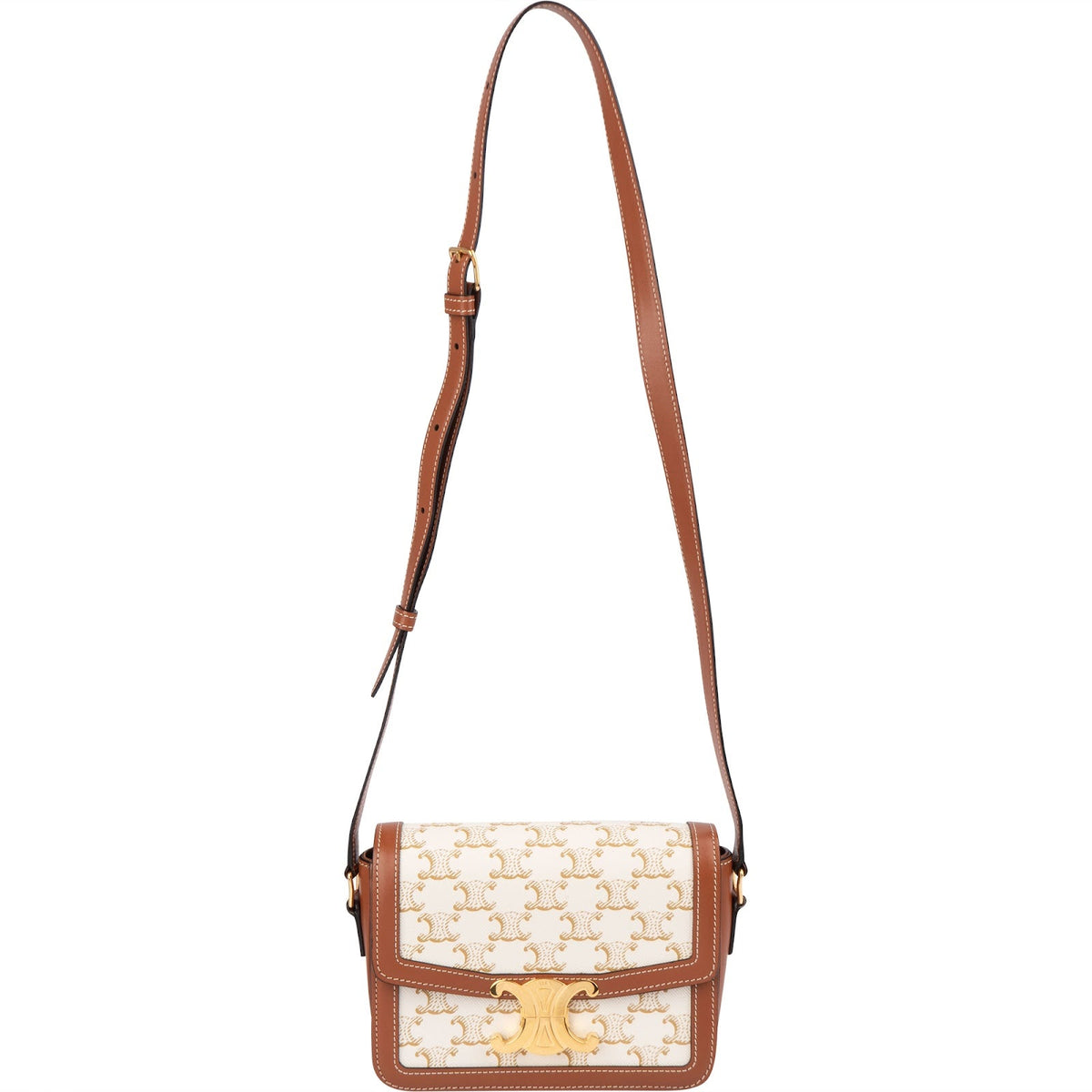 Sac bandoulière Celine Teen Triomphe en toile