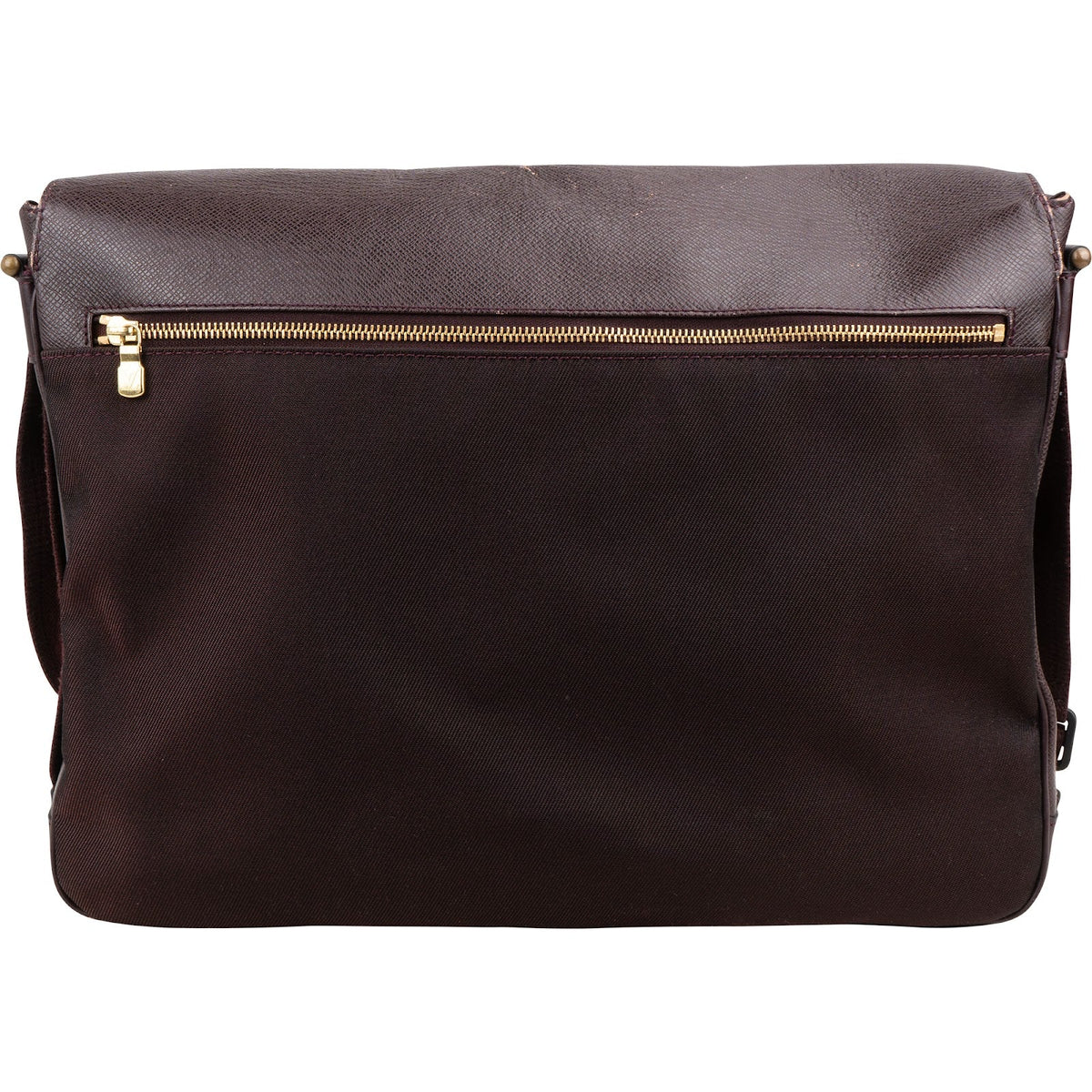 Louis Vuitton Dersou Messenger aus bordeauxrotem Taiga-Leder – Ansicht 3